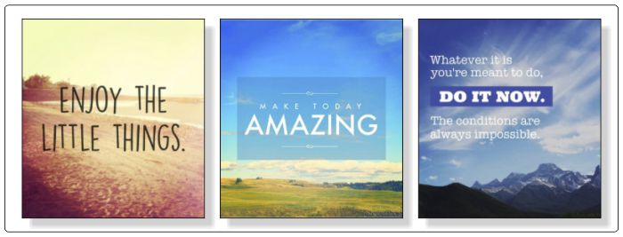 Tablouri canvas cu mesaje motivationale