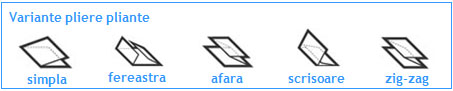 Variante pliere pliante