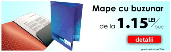 Mape de prezentare cu buzunar Mape de prezentare cu buzunar