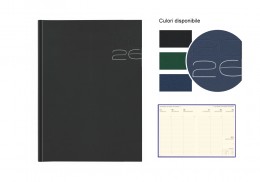 Paleta culori disponibile agende datate saptamanal Allegra 21x27 cm