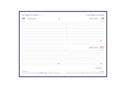 Grafica interior agenda datata zilnic Allegra 11x17 cm