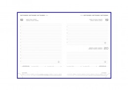 Grafica interior agenda datata zilnic Allegra 15x21 cm