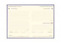 Grafica interior agenda datata zilnic Donata 15x21 cm