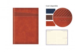 Paleta culori disponibile agende datate Letizia 15x21 cm