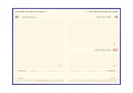 Grafica interior agenda datata zilnic Letizia 15x21 cm