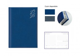 Paleta culori disponibile pentru agende Siena SILVER 15x21 cm datate zilnic