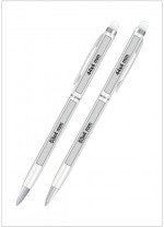 Dimensiune personalizare pix SLEEK Touch WHITE