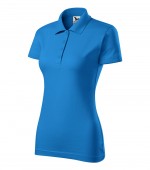 Tricou polo economic snorkel blue personalizat femei