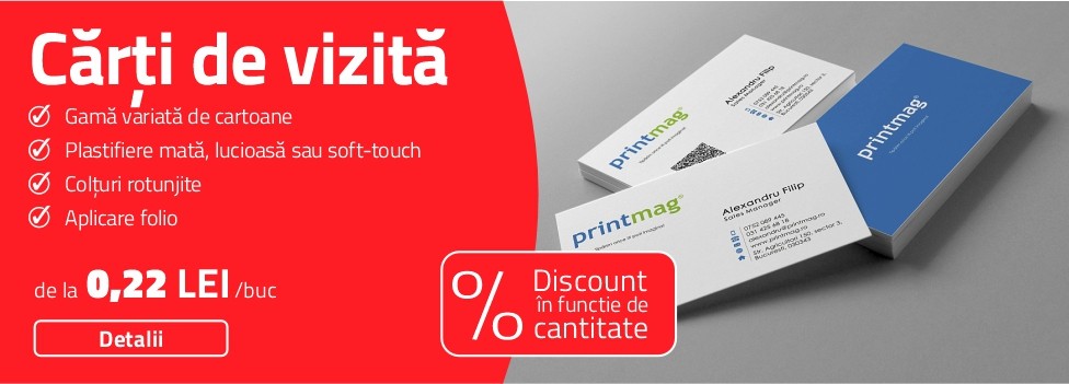 Promotie Carti de vizita