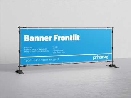 Banner publicitar, banner frontlit, banner poliplan, banner outdoor