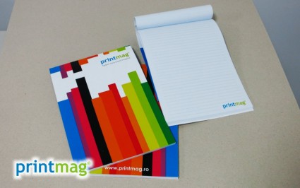 Blocnotes cu coperti din carton dublu cretat