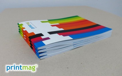 Blocnotes legat prin brosare cu termoclei