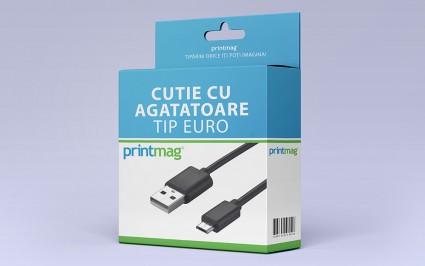 Cutii cu agatatoare personalizate