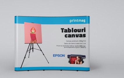 Stand expozitional pop-up display