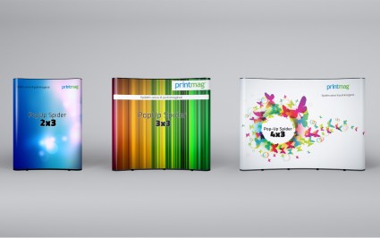 Standuri expozitionale Pop-up display diverse dimensiuni