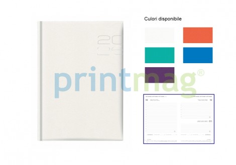 Agenda personalizata Allegra PASTEL 15x21 cm zilnica