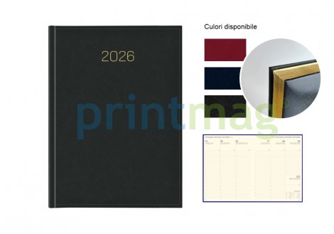 Agenda personalizata Siena GOLD 21x27 cm saptamanala