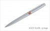 Pixuri personalizate HOOP SILVER - orange