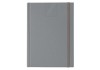 Agenda nedatata Allegra cu elastic Grigio 15x21 cm