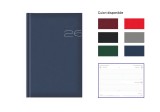 Agenda personalizata Allegra CLASIC 11x17 cm zilnica