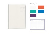 Agenda personalizata Allegra PASTEL 15x21 cm zilnica