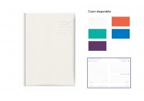 Agenda personalizata Allegra PASTEL 15x21 cm zilnica