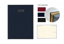 Agenda personalizata Siena GOLD 17x24 cm zilnica
